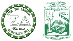 Official Zeta Delta Chapter | Iota Phi Lambda Sorority Inc. Logo